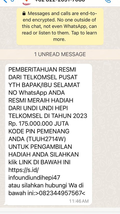 Waspada Penipuan Catut Nama Telkomsel, Modus Bagikan Hadiah Ratusan Juta Rupiah