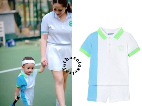 Rayyanza's Tennis Outfit, Equally Cool and Expensive as Papa Raffi's