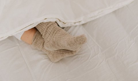 5. Wear Socks While Sleeping
