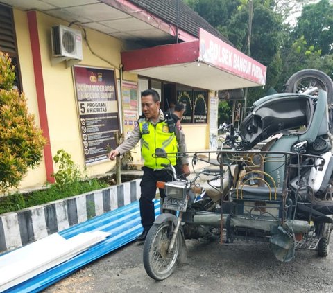 Tragis! Cerita Lengkap Tabrakan Bentor vs Motor Bidan, Leher Korban Nyaris Putus Kena Sabetan Seng