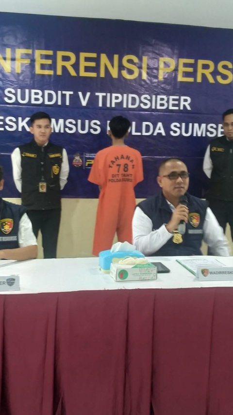 Pemuda Asal OKI Kuras Tabungan Rp2,3 M Modus Kirim APK Surat Tilang, Uang Habis Buat Judi Slot<br>