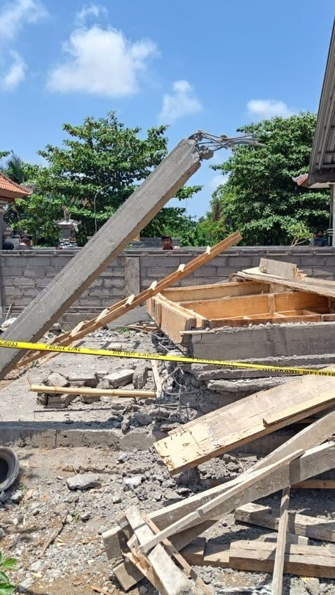 Buruh Asal Malang Tewas di Ubud Akibat Tertimpa Dak Beton, Begini Kronologinya<br>