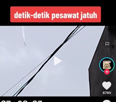 Viral Pesawat TNI AU Jatuh di Langit Jakarta, Begini Faktanya