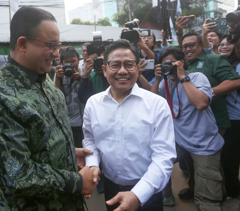 Anies-Cak Imin Kompak Jelaskan Maksud Waspada Kaesang Jadi Ketum PSI