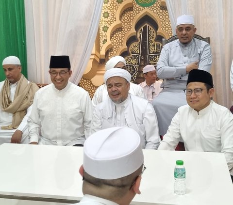 Beredar Foto Anies-Cak Imin Ketemu Habib Rizieq, Ini Penjelasan PKB