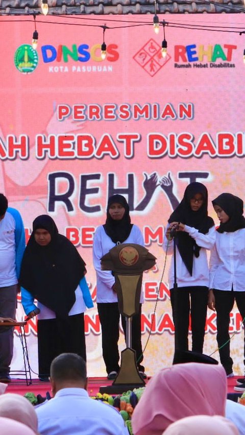 Pemkot Pasuruan Resmikan Rumah Hebat Disabilitas, Wadah Meningkatkan Kemandirian dan Tumbuhkan Kreativitas