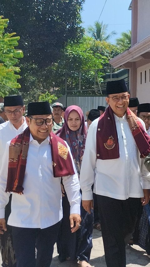 Cak Imin 'Ajak' Anies Baswedan Sowan ke Kiai se-Banyuwangi: Nuwun Restu Dukungan<br>