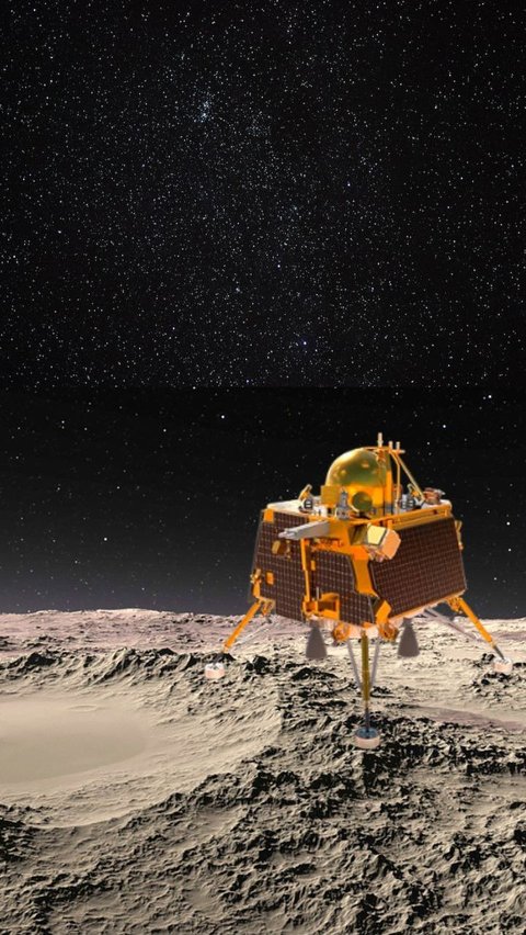 Dua Robot Penjelajah Misi Chandrayaan-3 Mogok di Bulan, Begini Kronologinya<br>