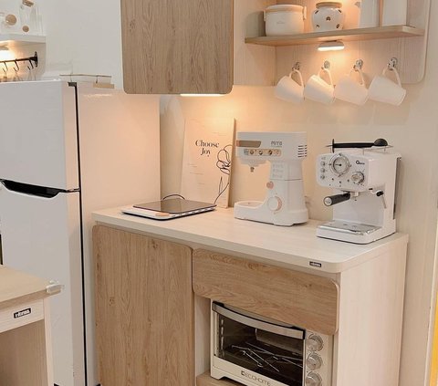 Small Japanese-themed Kitchen, Its Design is Super Cute!