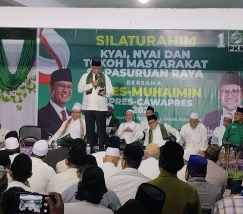 Pengasuh Ponpes Al Yasini Yakin Anies-Cak Imin Menang di Pasuruan: Biar Kiai dan Nyai yang Meratakan