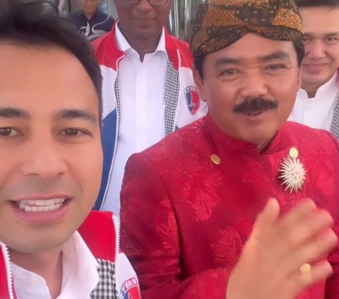 Raffi Ahmad 'Sidak' Ruang Kerja Menteri ATR, Kagum Lihat Seragam Dinas saat jadi Panglima TNI