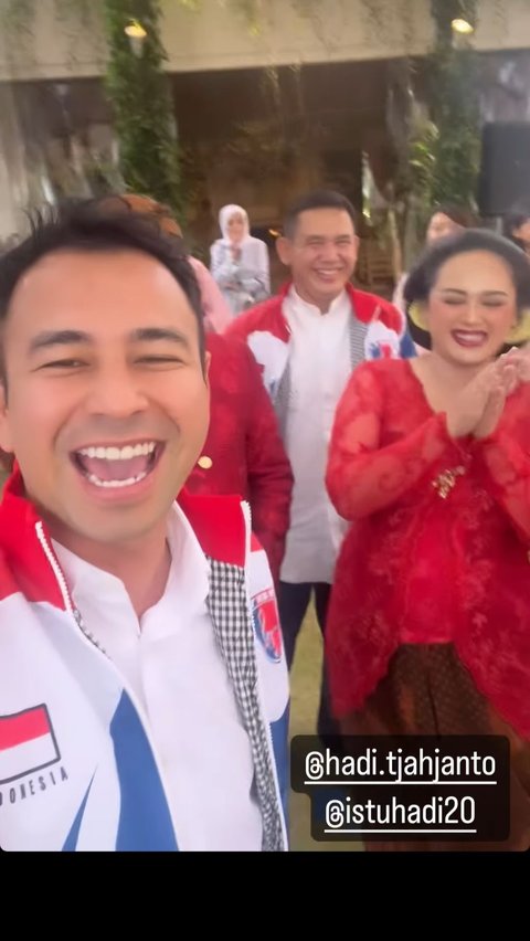Momen Raffi Ahmad Datang ke 7 Bulanan Putri Menteri Hadi Tjahjanto, Tebak Calon Cucu Eks Panglima