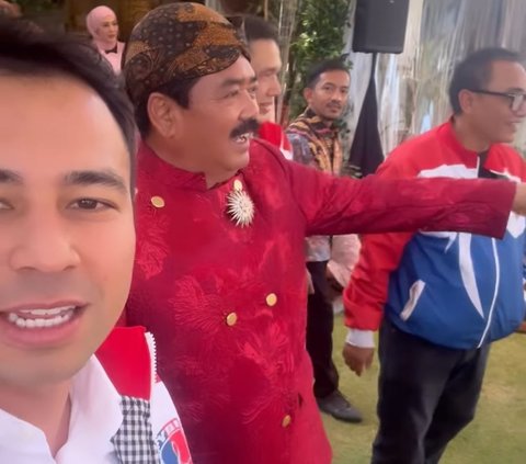 Momen Raffi Ahmad Datang ke 7 Bulanan Putri Menteri Hadi Tjahjanto, Tebak Calon Cucu Eks Panglima