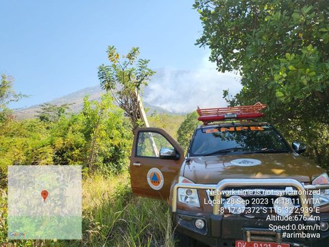 Kebakaran Lereng Gunung Agung Meluas hingga 80 Hektare, Kawasan yang Terbakar Bertambah