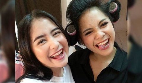 Nagita Slavina and Prilly Latuconsina