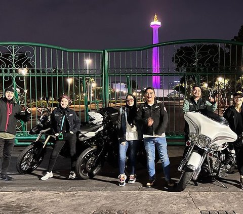 Intip Potret Sultan Djorghi ‘Takdir Cinta yang Kupilih' saat Riding Motor, Keren Banget