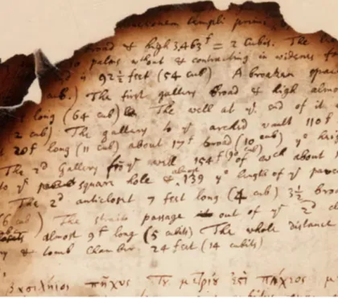 Meskipun begitu, ada bagian-bagian catatan yang terselamatkan yang berhasil mengungkapkan ketertarikan Newton terhadap alkimia.