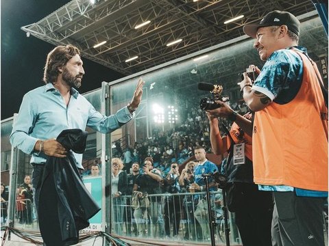 Potret Keseruan Gading Marten Berkunjung ke Italia, Semringah Bertemu Langsung Legenda AC Milan