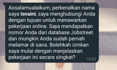 CEK FAKTA: Hati-Hati Modus Penipuan Berkedok Lowongan Pekerjaan dari Jobstreet