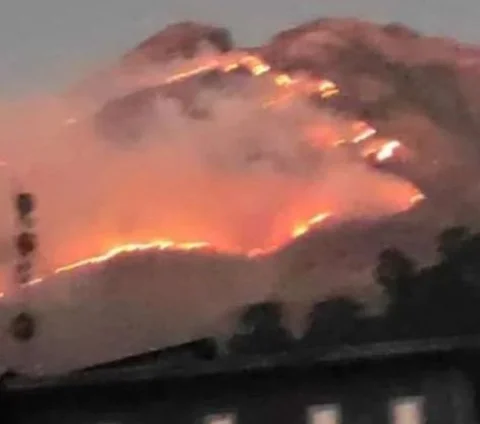 Gunung Sumbing Terbakar Hebat, Ganjar Minta Bantuan Helikopter ke BNPB