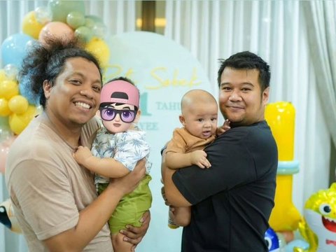 10 Potret Anak Indah Permatasari Si Roti Sobek Rayakan Ulang Tahun Pertama Secara Sederhana