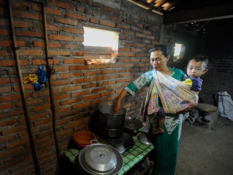 FOTO: Ide Kreatif Warga Trenggalek Memanfaatkan Kotoran Sapi untuk Diubah Menjadi Bahan Bakar Biogas Pengganti Elpiji