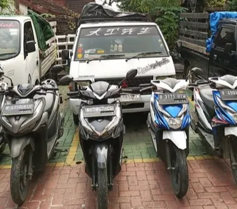 Polisi Temukan 10 Motor Curian di Rancabungur Bogor, Ini Nomor Rangka dan Mesinnya
