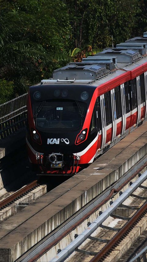 FOTO: Tarif Baru LRT Jabodebek Berlaku Mulai 1 Oktober, Rute Terjauh Rp20 Ribu