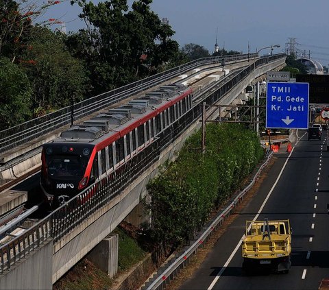 FOTO: Tarif Baru LRT Jabodebek Berlaku Mulai 1 Oktober, Rute Terjauh Rp20 Ribu