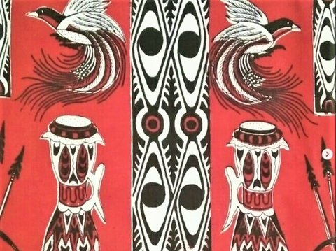 14. Batik Sentani - Papua