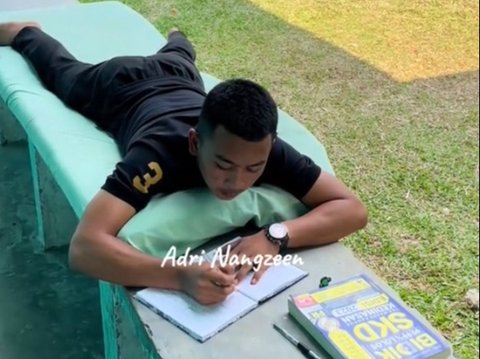 Taruna Ganteng Ini Ngaku Belajar Ternyata Tulis Surat Cinta, Malu-Malu saat Kena Tegur Komandan