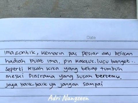 Taruna Ganteng Ini Ngaku Belajar Ternyata Tulis Surat Cinta, Malu-Malu saat Kena Tegur Komandan