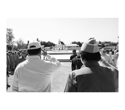 Prabowo Subianto belum lama ini mendatangi Taman Makam Pahlawan Seroja Haliwen di Atambua, NTT bersama dengan Purnawirawan Jenderal TNI A.M. Hendropriyono.<br>