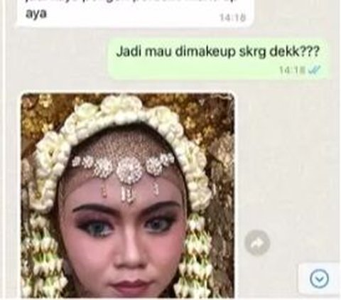 Story of MUA Getting a Last-Minute Bridal Makeup Job after a Failed Makeup, the Result is Unexpected