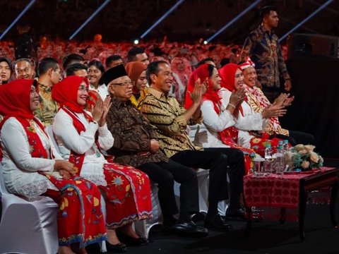 Dipimpin Istri Pensiunan Jenderal Polri, Ini Momen Ibu-Ibu PKK Temui Iriana Jokowi di Istana