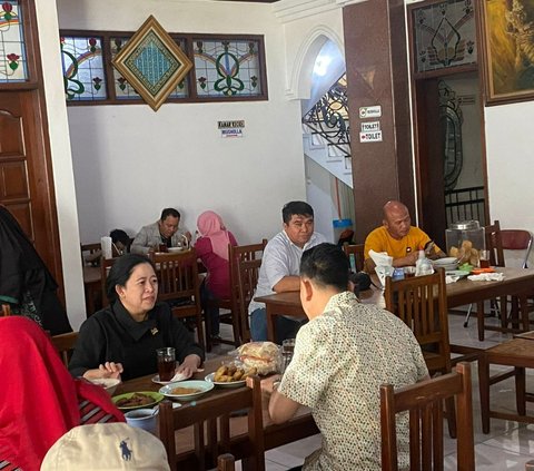 Bertemu Jokowi di Istana, Puan Maharani: Kira-kira Ngobrolin Apa Ya?