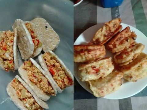 Resep Tempe Isi Mercon Jeletot