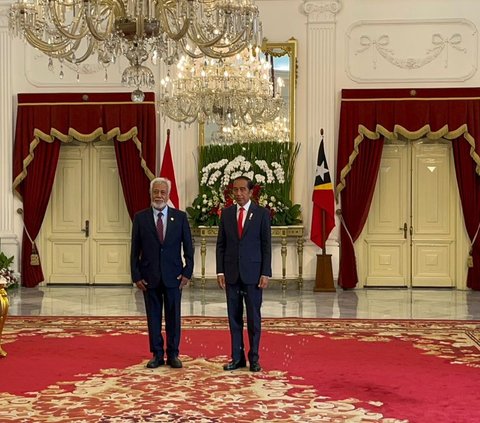 Bertemu Xanana Gusmao di Istana, Jokowi Tegaskan Indonesia Dukung Keanggotaan Timor Leste di ASEAN