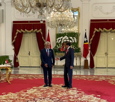 Bertemu Xanana Gusmao di Istana, Jokowi Tegaskan Indonesia Dukung Keanggotaan Timor Leste di ASEAN