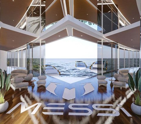 Portrait of Lionel Messi's Super Luxury House in Miami, Just Look at the Design Like in a Fantasy World