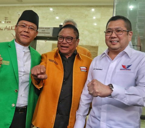 Keempat ketua umum partai politik tersebut menggelar pertemuan secara tertutup di kantor DPP PDI Perjuangan, Jakarta pada hari Senin (4/9/2023).
