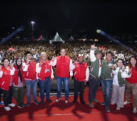 'Banteng Metu Kandang' dari NDX AKA Menggema di Pesta Rakyat Ganjar Pranowo di Bekasi