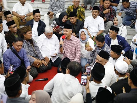 Ramai-Ramai Kiai Se-Jateng Doa Bersama untuk Masa Depan Ganjar setelah Purnatugas