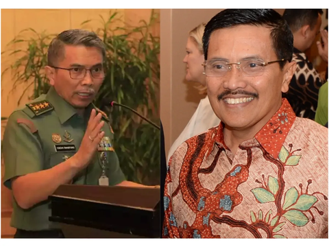 Letnan Jenderal TNI (Purn) Yoedhi Swastanto dan Letjen TNI (Purn) Yoedhi Swastono