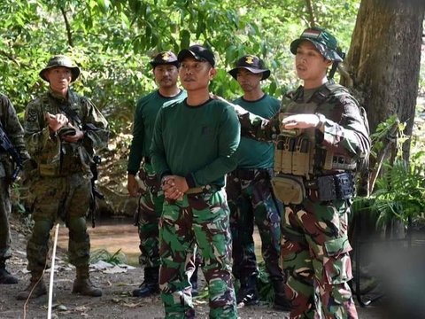 Prajurit Marinir Indonesia Kenalkan Cara Bertahan Hidup Di Hutan Kepada Angkatan Darat Jepang Dan Singapura