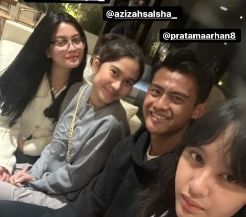 Potret Pratama Arhan dan Azizah Salsha Pulang ke Indonesia, Dikenalkan Keluarga Besar Zize