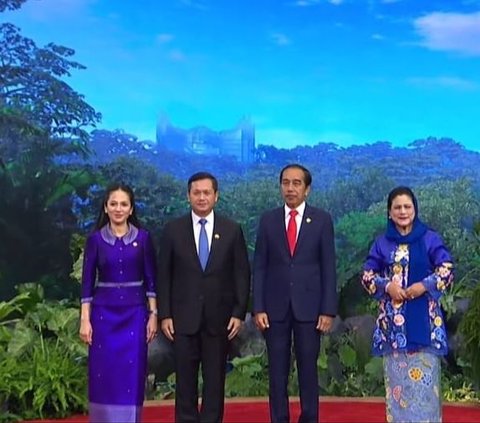 Pamerkan IKN, Jokowi-Iriana Sambut Kedatangan Para Pemimpin Negara ASEAN