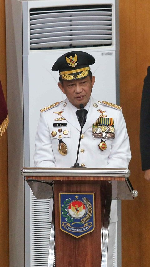 FOTO: Isi Kekosongan Jabatan Kepala Daerah, Mendagri Tito Karnavian Lantik Sembilan PJ Gubernur