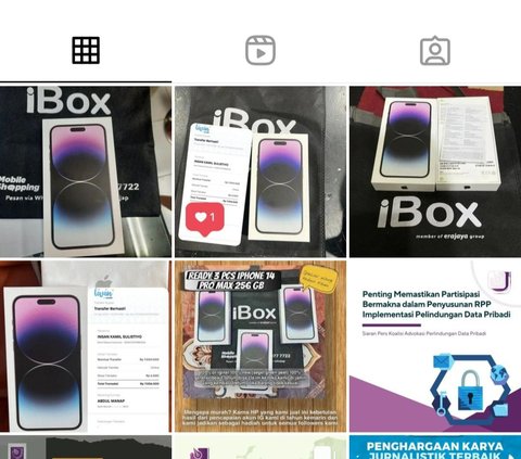 Akun Instagram AJI Indonesia Diretas, Unggah Iklan Jualan iPhone