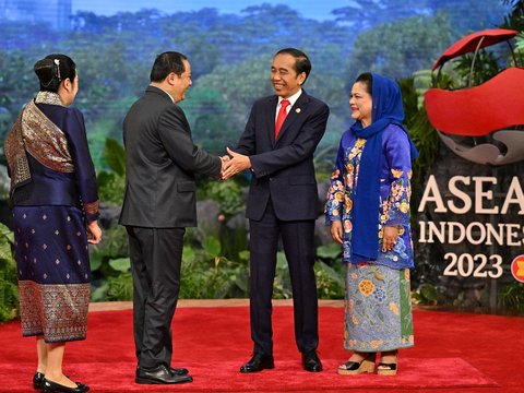 FOTO: Momen Presiden Jokowi Meresmikan Pembukaan KTT ke-43 ASEAN 2023